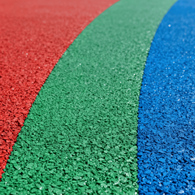 مكافحة الشيخوخة حبيبات المطاط EPDM الخضراء