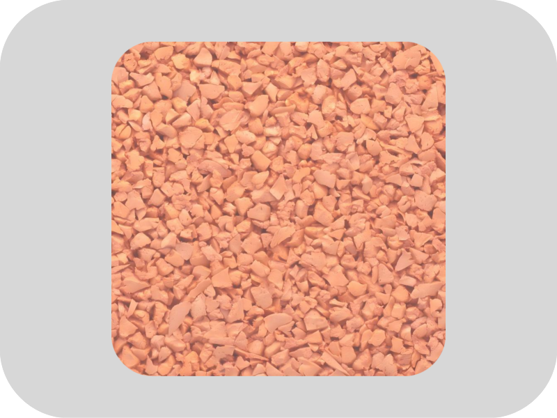 Gr&aacute;nulos de caucho EPDM marr&oacute;n antioxidante