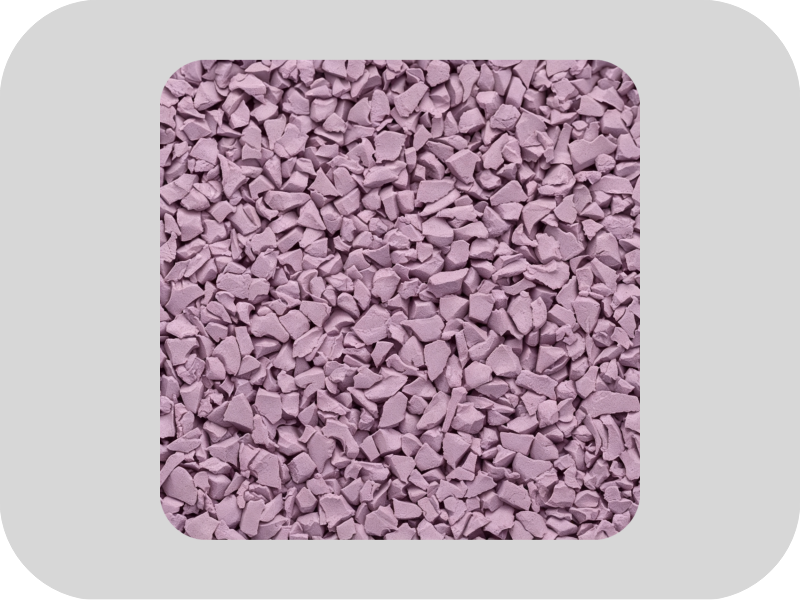 RAL 4009 파스텔 바이올렛 - 환경 친화적인 EPDM 고무 과립