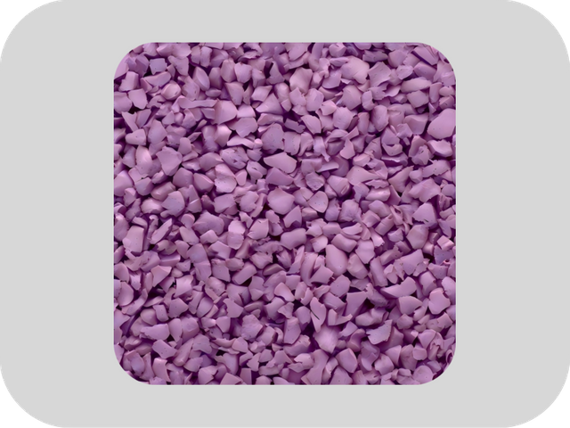 حبيبات المطاط EPDM الأرجوانية المضادة للأكسدة
