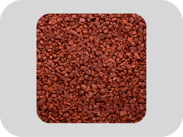 Granules de caoutchouc EPDM rouge sans soufre