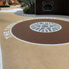 Gr&acirc;nulos de borracha EPDM ecol&oacute;gicos de mogno RAL 8016
