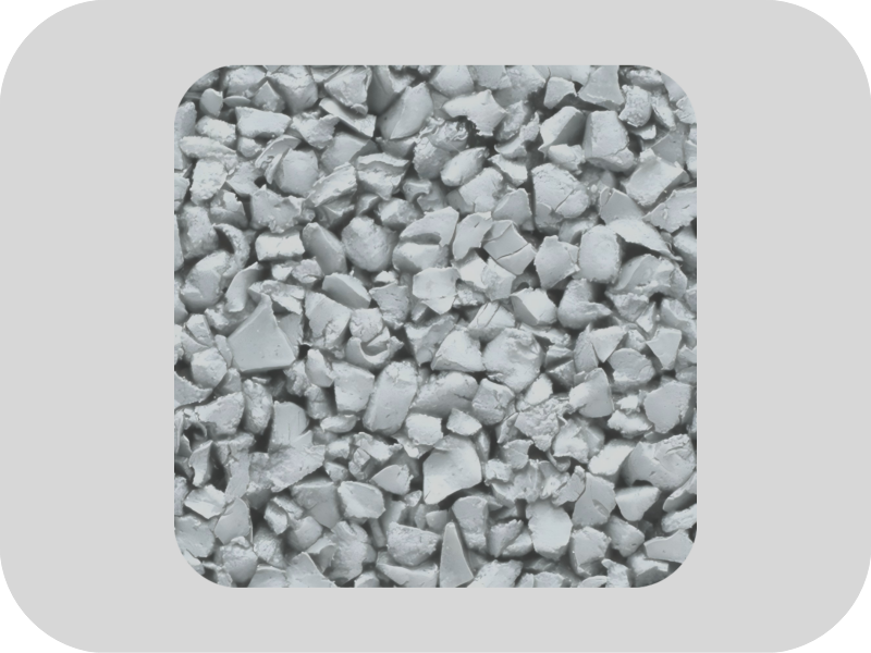 Geruchloses graues EPDM-Gummigranulat