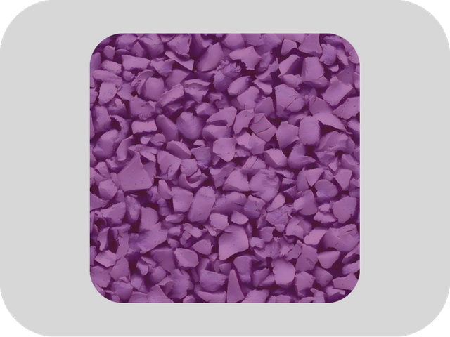 RAL 4008 Signalviolett – geruchloses EPDM-Gummigranulat