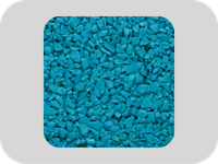 환경 친화적인 파란색 EPDM 고무 과립