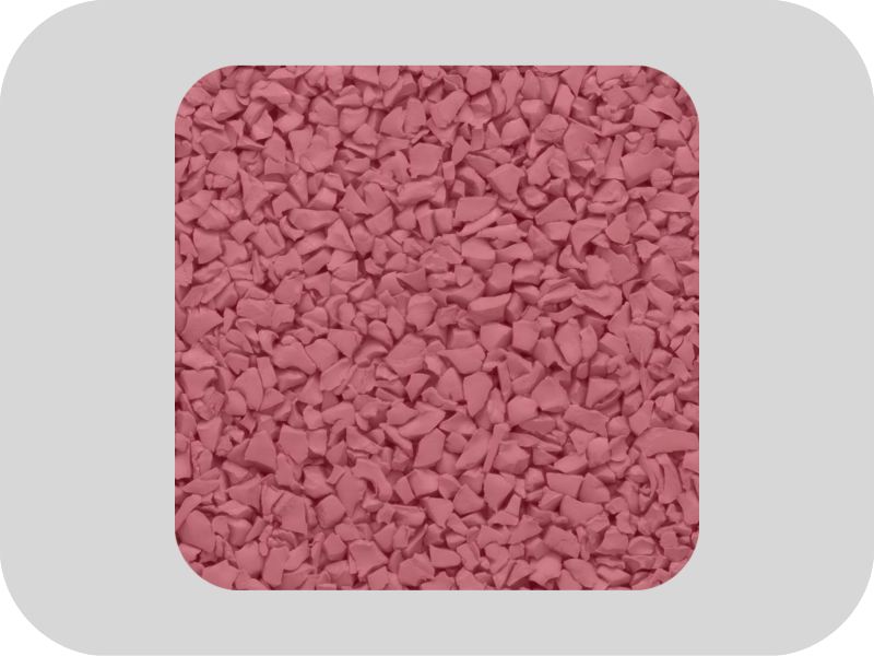 Granuli di gomma EPDM rossa inodore
