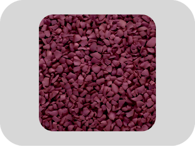 RAL 3005 Weinrot – antioxidatives EPDM-Gummigranulat
