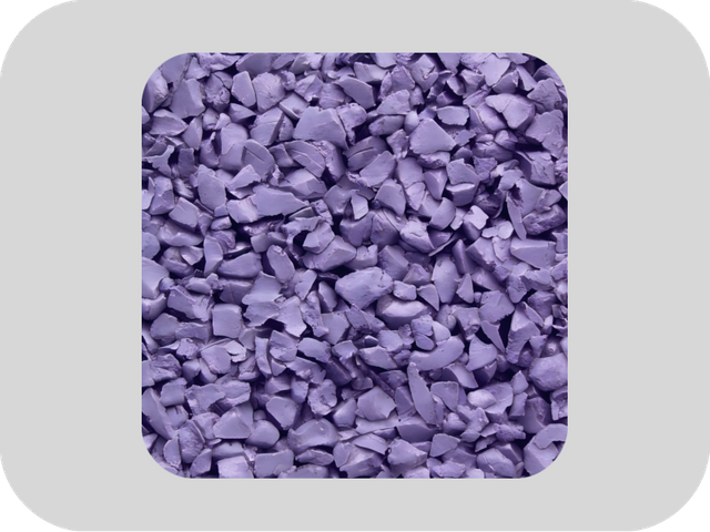 RAL 4005 Blaulila – Hochelastisches EPDM-Gummigranulat