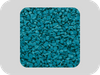 Antioxidatives, blaues, hochelastisches EPDM-Gummigranulat