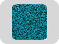 Antioxidant Blauw EPDM-rubberkorrels met hoge elasticiteit