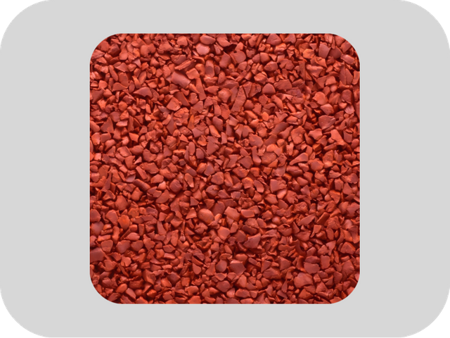 RAL 3033 Granuli di Gomma EPDM Antiossidante Rosa Perla
