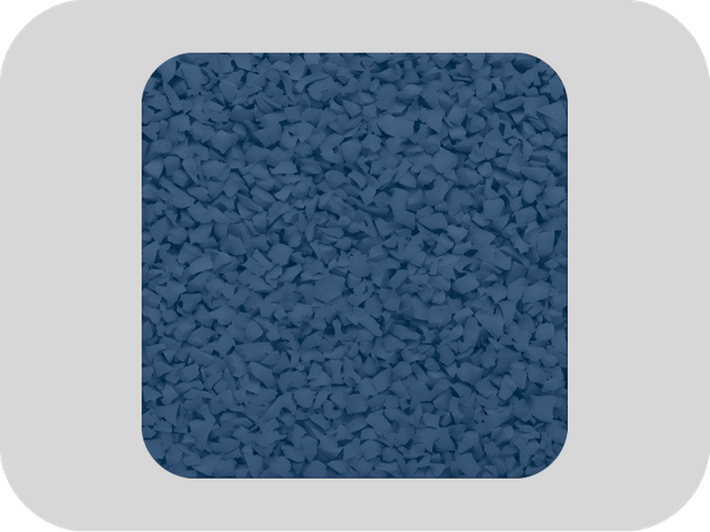 RAL 5001 Gr&uuml;nblau-Geruchloses EPDM-Gummigranulat