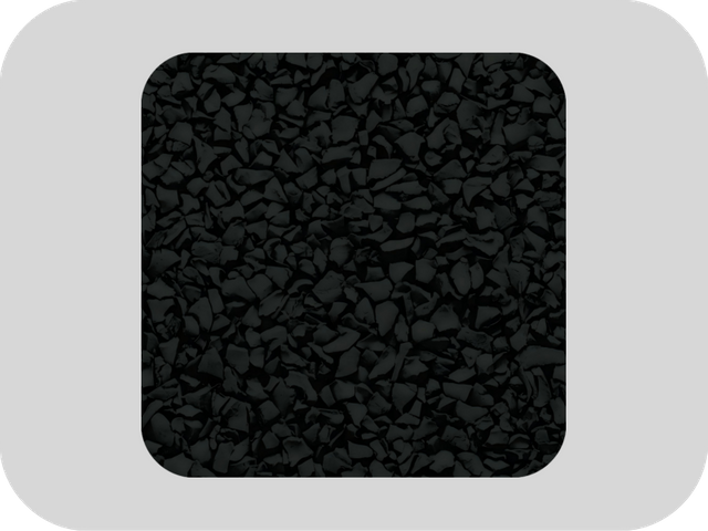 Geurloze zwarte EPDM-rubberkorrels