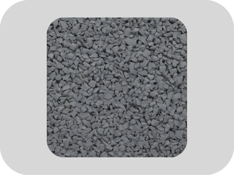 Granules de caoutchouc EPDM gris antioxydant