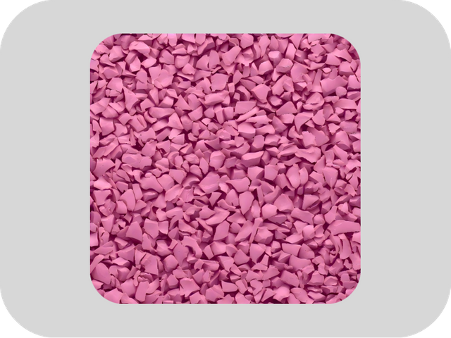 RAL 4003 헤더 바이올렛 EPDM 고무 과립