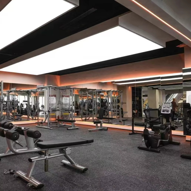 Tappetini in gomma EPDM per palestra