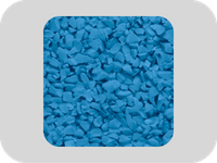 RAL 5015 حبيبات مطاطية EPDM للملعب باللون الأزرق السماوي