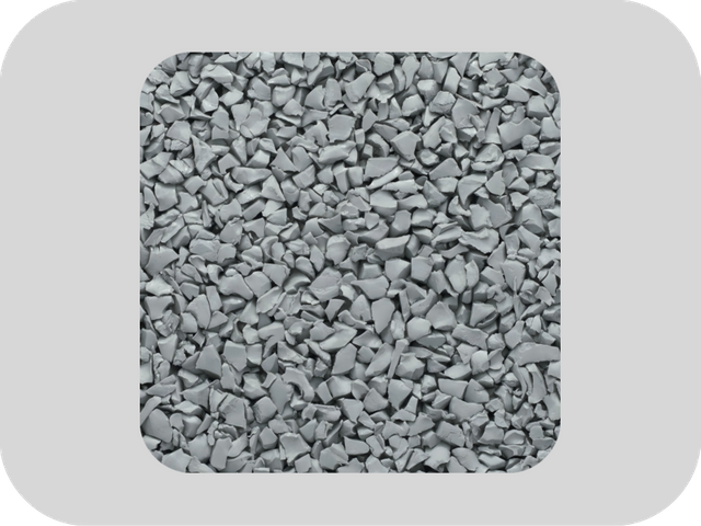 환경 친화적인 무황 회색 EPDM 고무 과립
