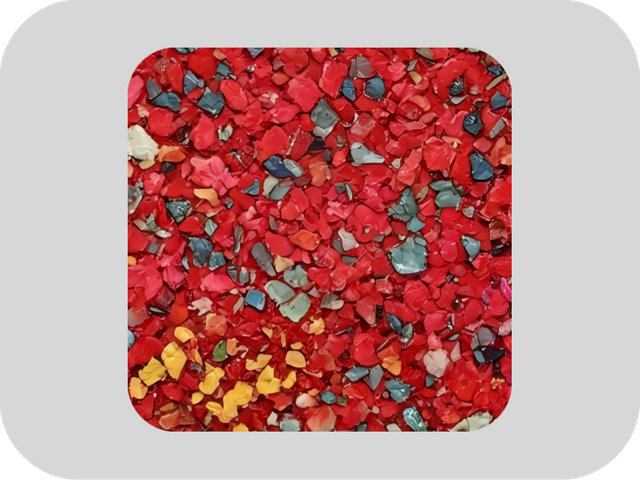 حبيبات مطاطية EPDM ملونة عالية المرونة