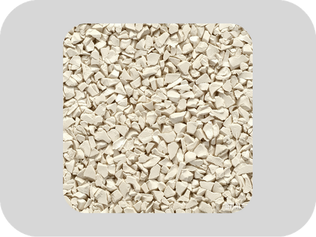 Granuli di Gomma EPDM Avorio Chiaro RAL 1015 Senza Zolfo