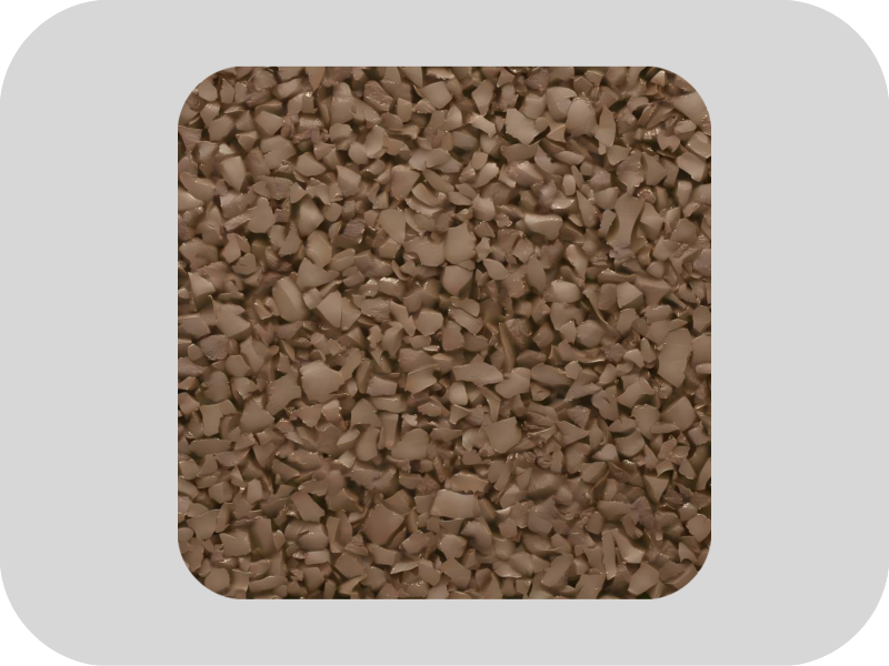 Granuli di gomma EPDM marrone resistente alle alte temperature