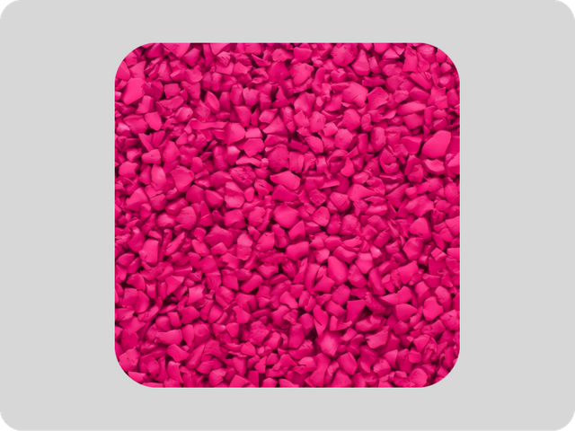 حبيبات مطاط EPDM حمراء مقاومة لدرجات الحرارة العالية